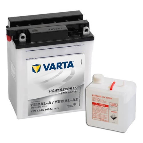 Мото аккумулятор Varta 12V 512 013 012 A514 FP 12Ah (о.п.)