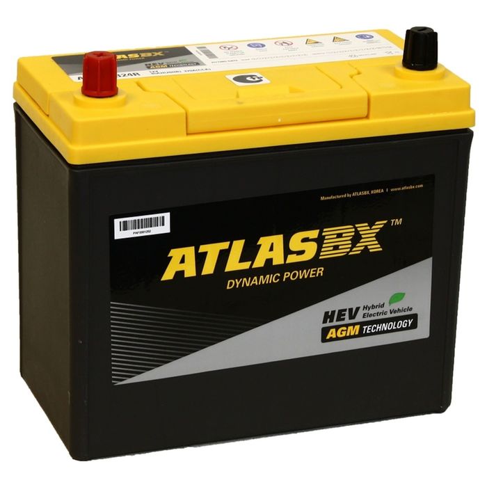Аккумулятор автомобильный ATLAS AGM ABX S46B24R 45 Ah 370 A