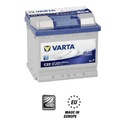 Аккумулятор автомобильный Varta C22 Blue Dynamic