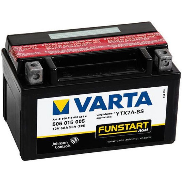 Аккумулятор МОТОЦИКЛЕТНЫЙ VARTA 506 011 004 A514