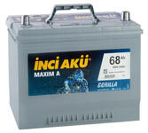 Аккумулятор автомобильный INCI AKU Maxim A 68R 600 А обр. пол. 68 Ач (D23 068 060 011)