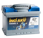 Аккумулятор автомобильный INCI AKU Formul A 62RS (низкий) 540 А обр. пол. 62 Ач (LB2 062 054 013)
