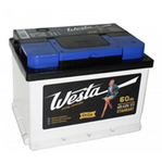 Аккумулятор автомобильный WESTA BLACK 60Ah 600A (п.п.)