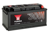 Аккумулятор автомобильный Yuasa SMF YBX3019 95Ah 850A (о.п.)
